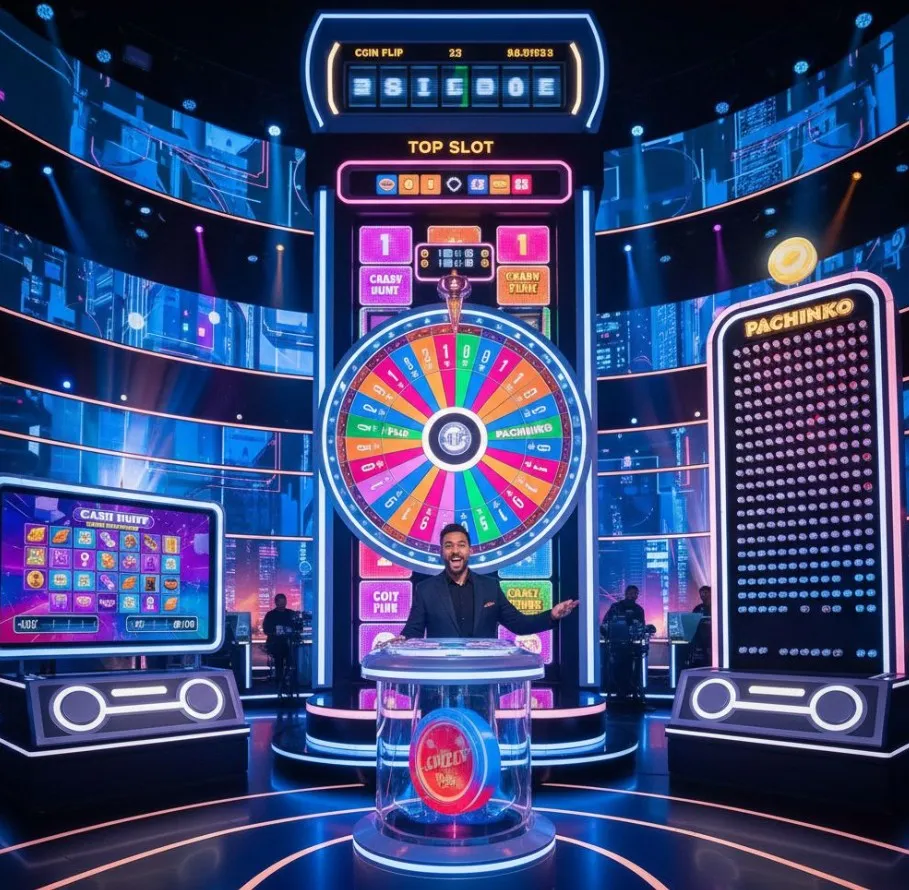 A visual representation comparing payout graphs or charts for Crazy Time (showing high peaks and valleys for volatility) and Monopoly Live (showing more consistent, moderate fluctuations), emphasizing the difference in potential wins and risk.