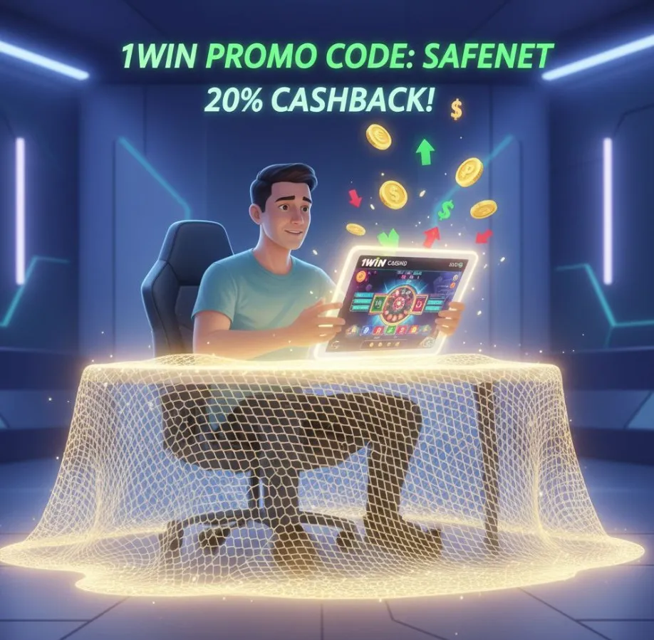 An infographic highlighting key parameters of a 1win cashback offer: cashback percentage, maximum limit, minimum loss threshold, and wagering requirements, presented as a checklist or detailed breakdown.
