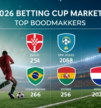 Top bookmakers with the best betting markets for the 2026 World Cup